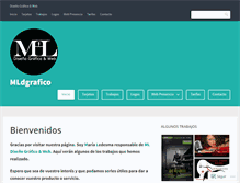 Tablet Screenshot of mldgrafico.com